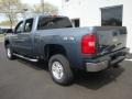 2009 Blue Granite Metallic Chevrolet Silverado 2500HD LTZ Crew Cab 4x4  photo #4