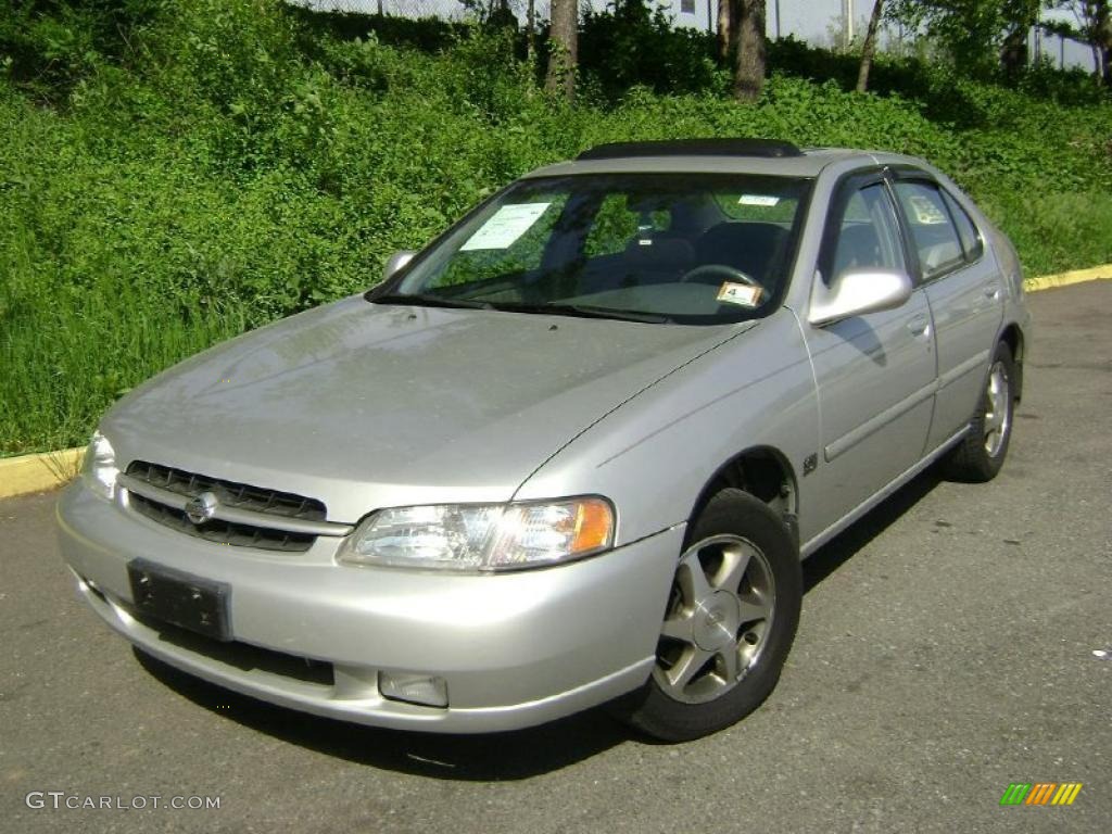 1999 Altima SE - Titanium Frost Metallic / Dusk photo #1