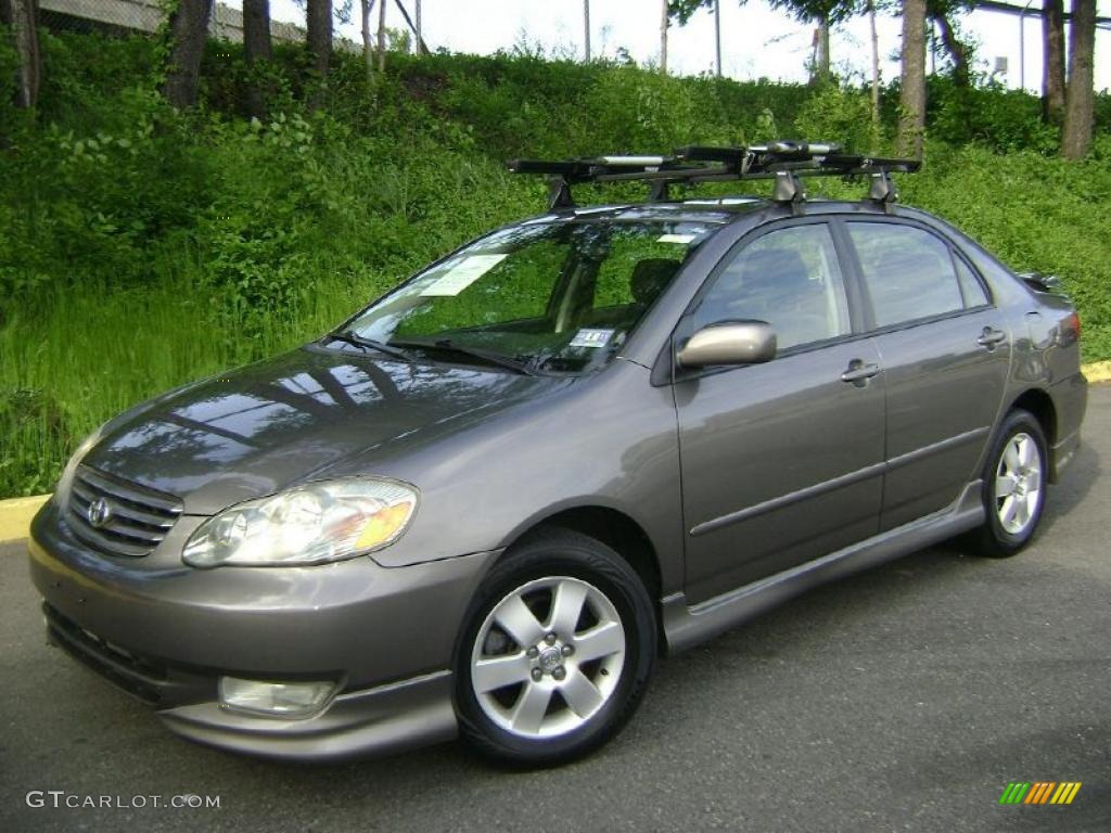 2004 Toyota corolla interior colors