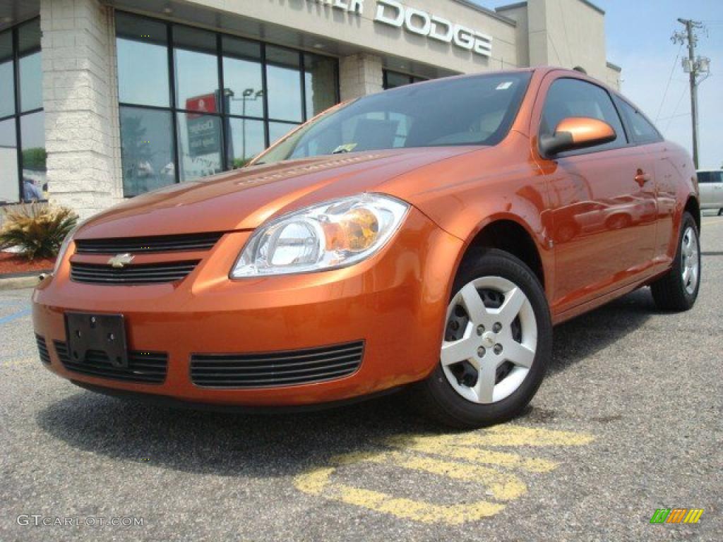 Sunburst Orange Metallic Chevrolet Cobalt