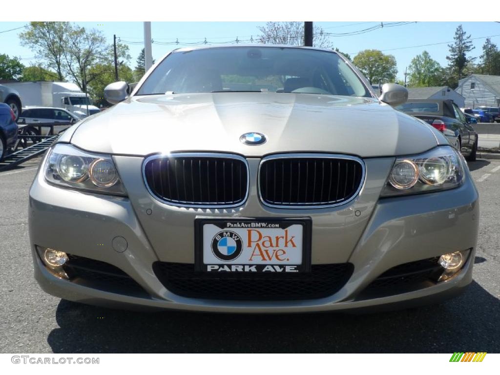 2009 3 Series 328i Sedan - Platinum Bronze Metallic / Saddle Brown Dakota Leather photo #5