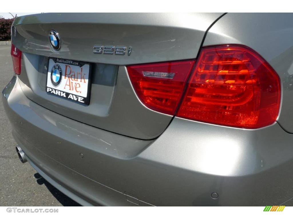 2009 3 Series 328i Sedan - Platinum Bronze Metallic / Saddle Brown Dakota Leather photo #14