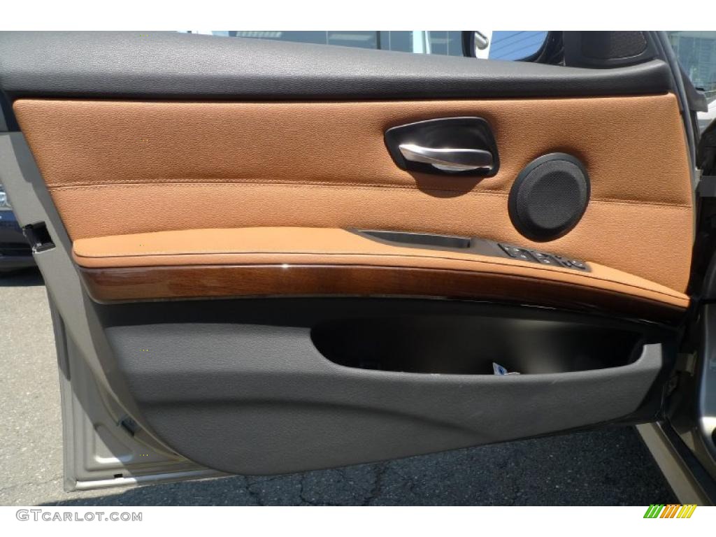 2009 3 Series 328i Sedan - Platinum Bronze Metallic / Saddle Brown Dakota Leather photo #24