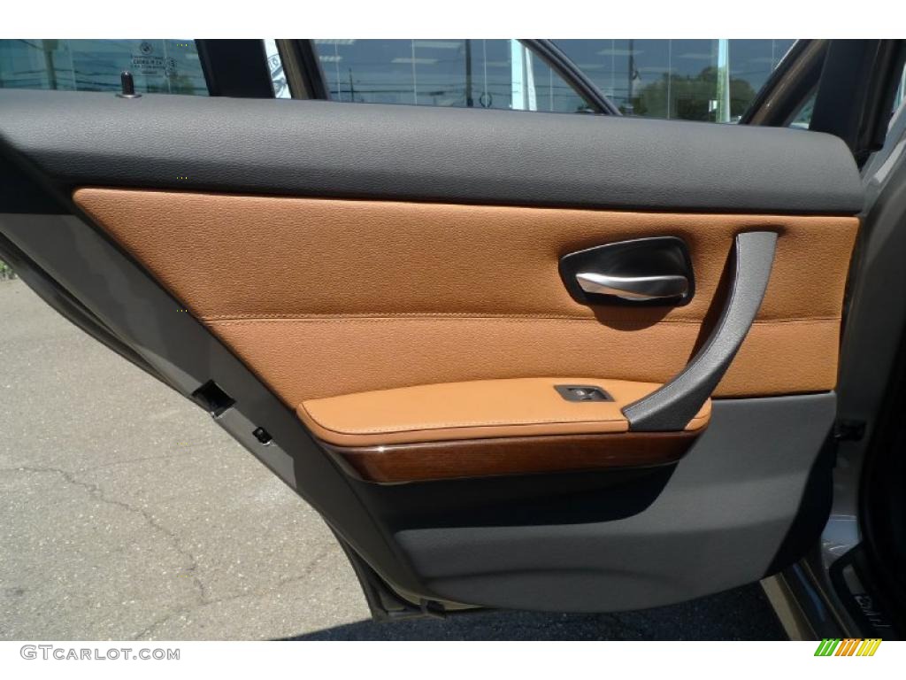 2009 3 Series 328i Sedan - Platinum Bronze Metallic / Saddle Brown Dakota Leather photo #29