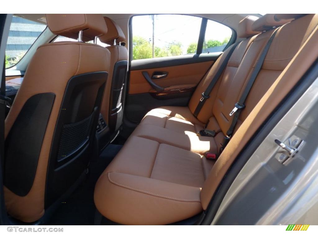 2009 3 Series 328i Sedan - Platinum Bronze Metallic / Saddle Brown Dakota Leather photo #30