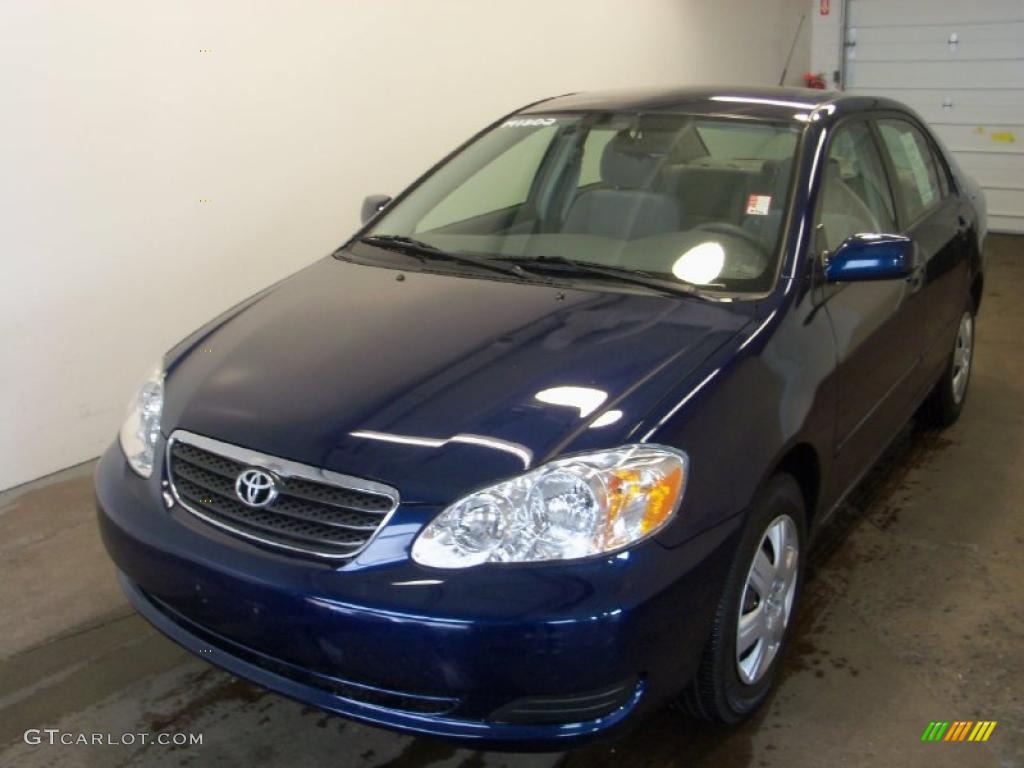 2006 Corolla LE - Indigo Ink Pearl / Dark Charcoal photo #1