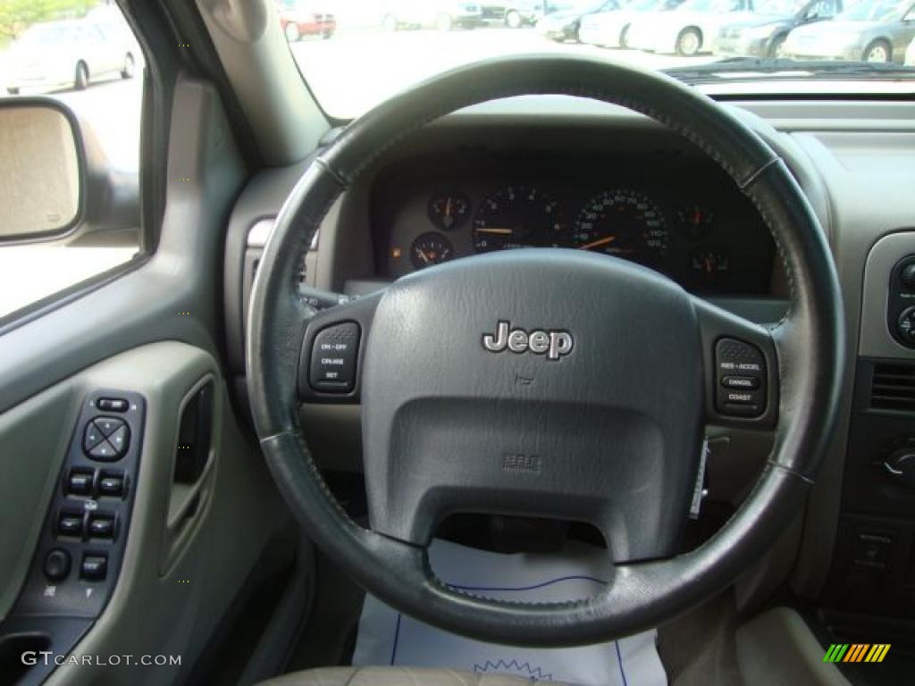 2004 Grand Cherokee Laredo 4x4 - Light Pewter Metallic / Taupe photo #22