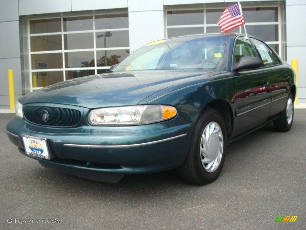 1999 Century Custom - Jasper Green Metallic / Taupe photo #1