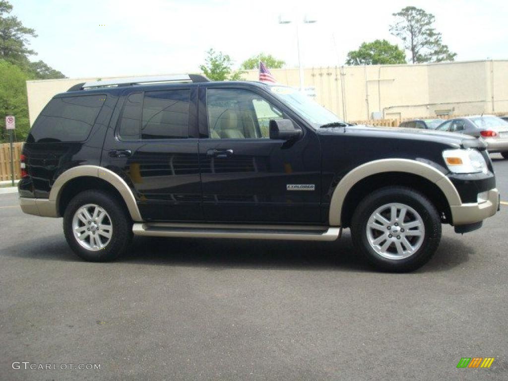 2006 Explorer Eddie Bauer 4x4 - Black / Camel photo #7