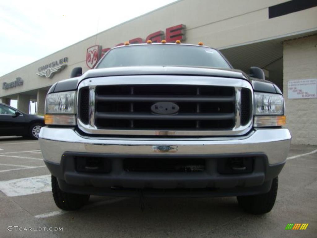 2004 F350 Super Duty XLT Crew Cab 4x4 Dually - Dark Green Satin / Medium Flint photo #7