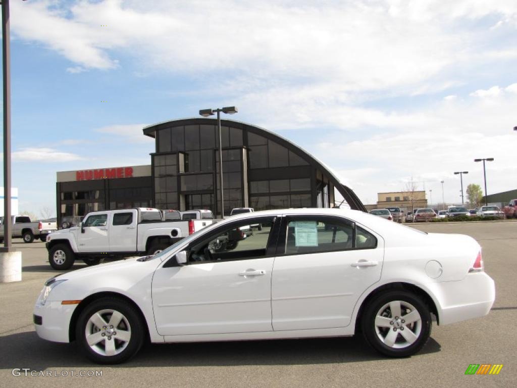 2007 Fusion SE - Oxford White / Light Stone photo #1