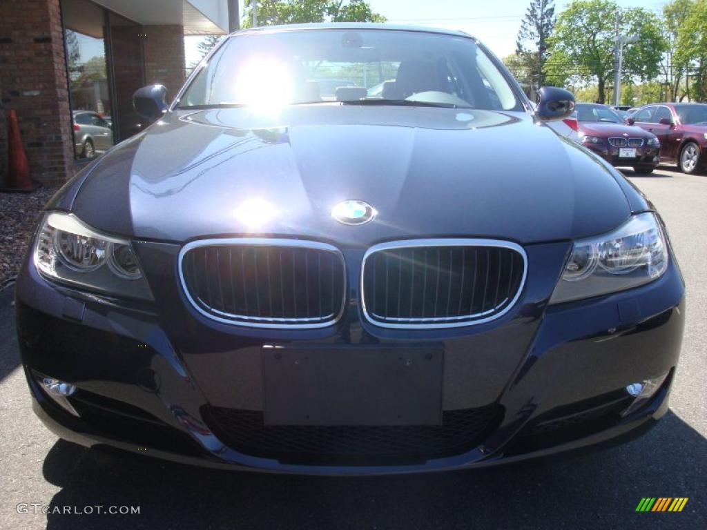 2010 3 Series 328i xDrive Sedan - Monaco Blue Metallic / Saddle Brown Dakota Leather photo #2