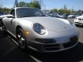 2008 Arctic Silver Metallic Porsche 911 Carrera 4 Coupe  photo #7