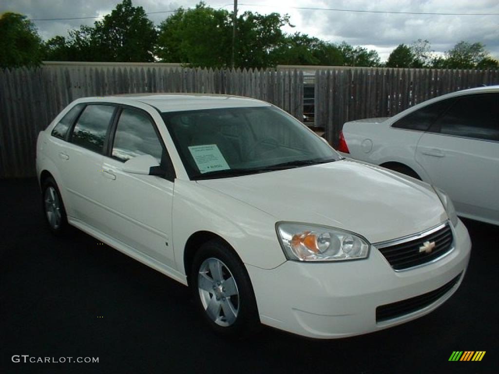 2006 Malibu Maxx LT Wagon - White / Titanium Gray photo #1