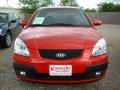 2007 Tropical Red Kia Rio Rio5 SX Hatchback  photo #2