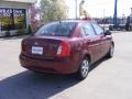 2009 Wine Red Hyundai Accent GLS 4 Door  photo #8