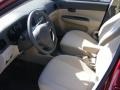 2009 Wine Red Hyundai Accent GLS 4 Door  photo #9