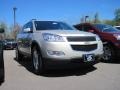 2010 Gold Mist Metallic Chevrolet Traverse LT  photo #3