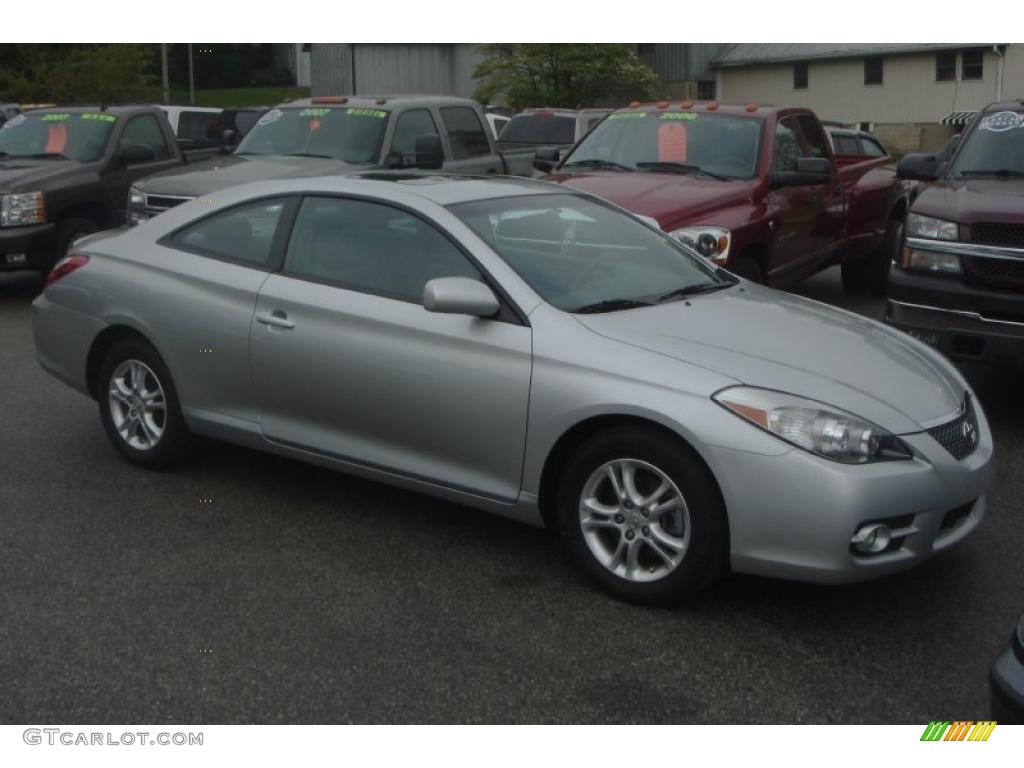 2007 Solara SE Coupe - Titanium Metallic / Dark Stone photo #1