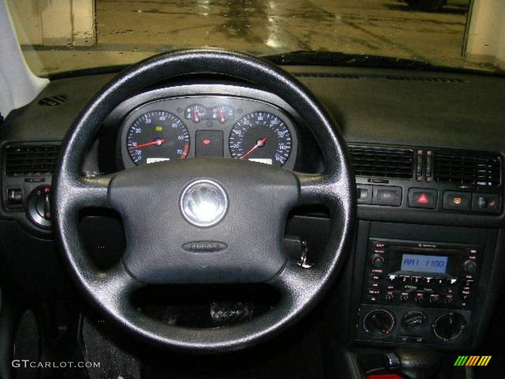2003 Jetta GLS 1.8T Sedan - Platinum Grey Metallic / Black photo #13