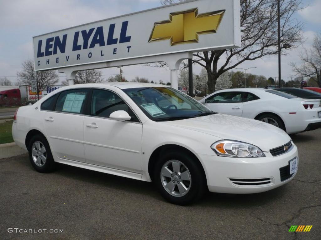 2009 Impala LT - White / Ebony photo #1
