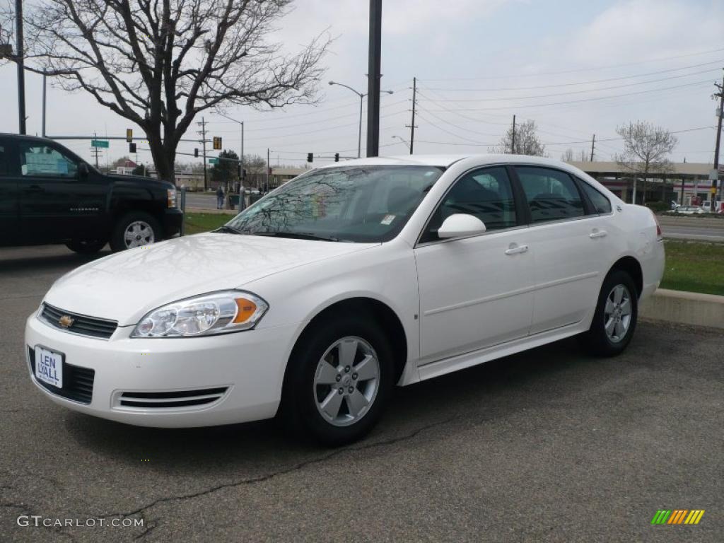 2009 Impala LT - White / Ebony photo #2