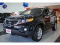 2011 Ebony Black Kia Sorento EX V6  photo #3