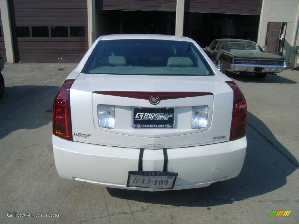 2004 CTS Sedan - White Diamond / Ebony photo #4