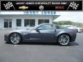 2010 Cyber Gray Metallic Chevrolet Corvette Grand Sport Coupe  photo #1