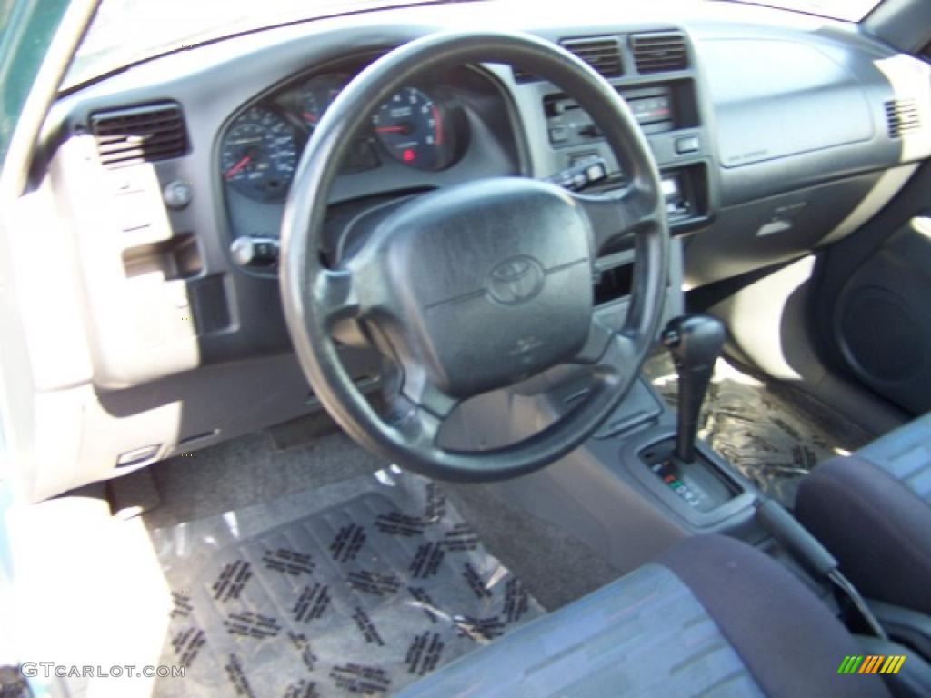 1996 RAV4 4WD - Sequoia Green Metallic / Gray photo #10