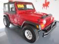 Flame Red - Wrangler SE 4x4 Photo No. 1