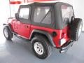 2005 Flame Red Jeep Wrangler SE 4x4  photo #4