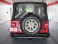 2005 Flame Red Jeep Wrangler SE 4x4  photo #5