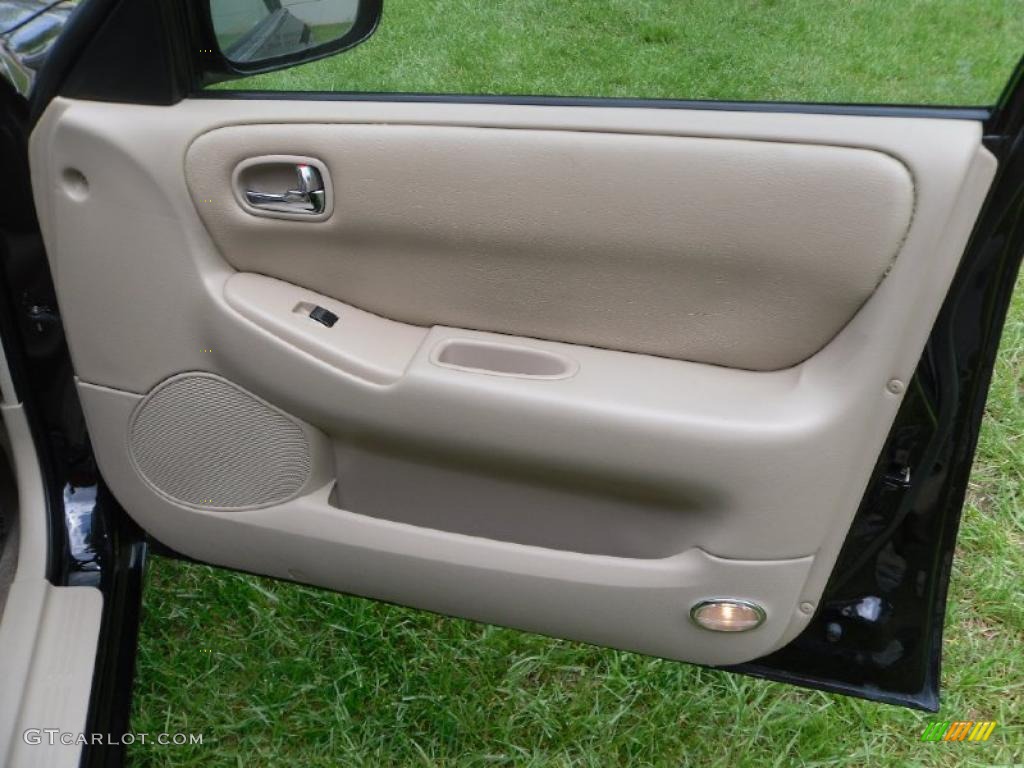 2002 626 ES V6 - Black Onyx / Beige photo #20