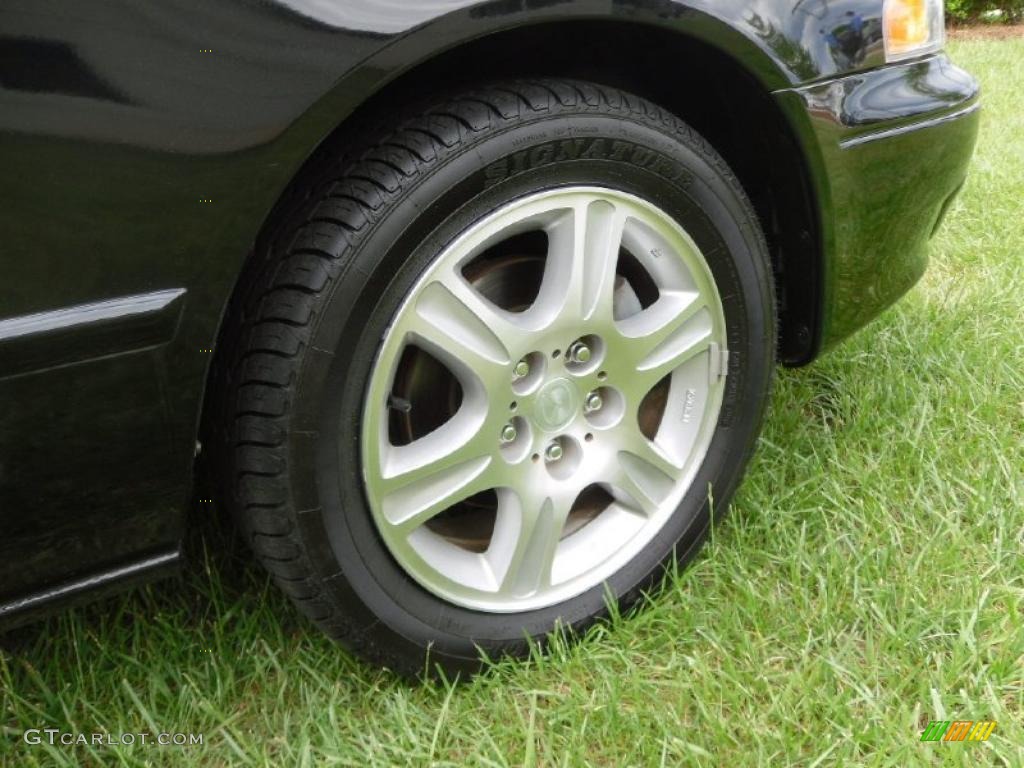 2002 626 ES V6 - Black Onyx / Beige photo #21