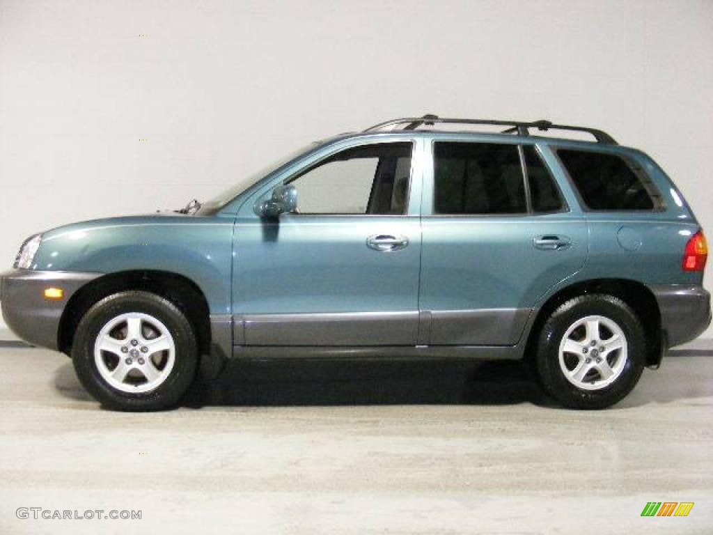 2002 Pine Green Hyundai Santa Fe GLS AWD 2904975 Photo 2 GTCarLot