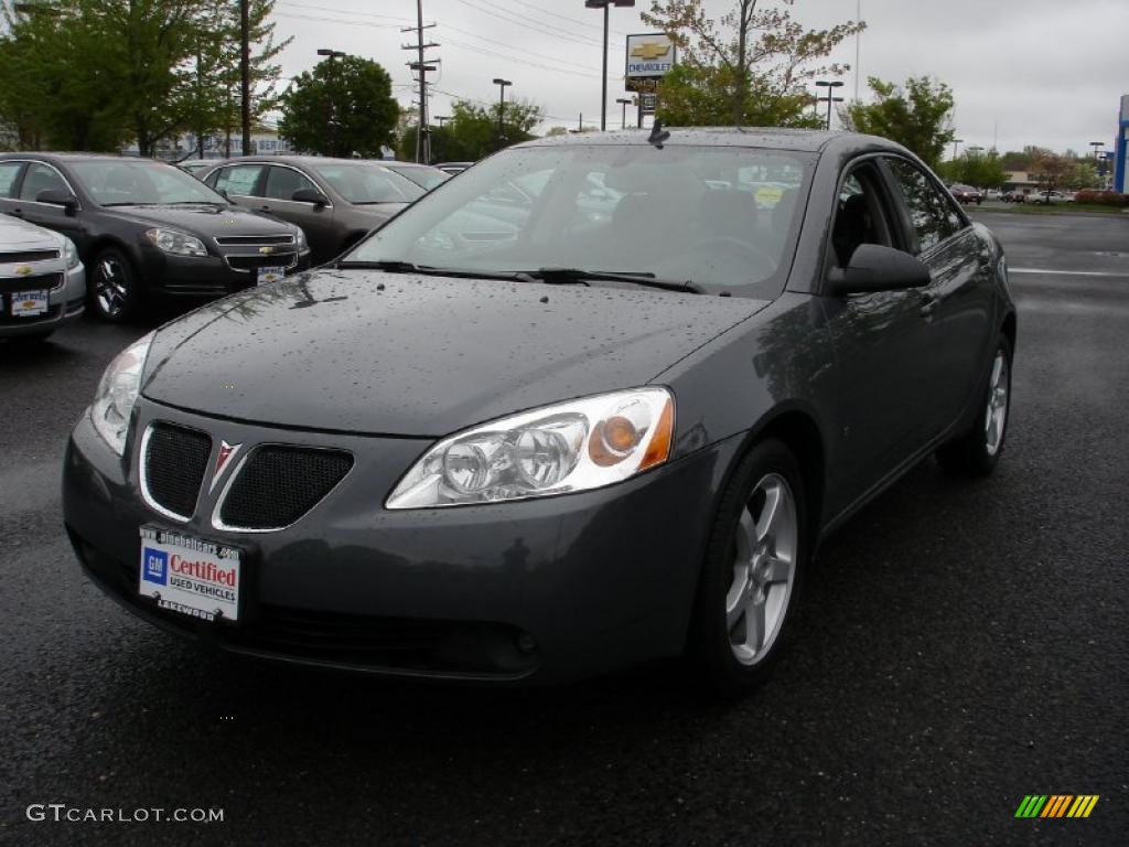 2009 G6 GT Sedan - Dark Steel Gray Metallic / Ebony photo #1