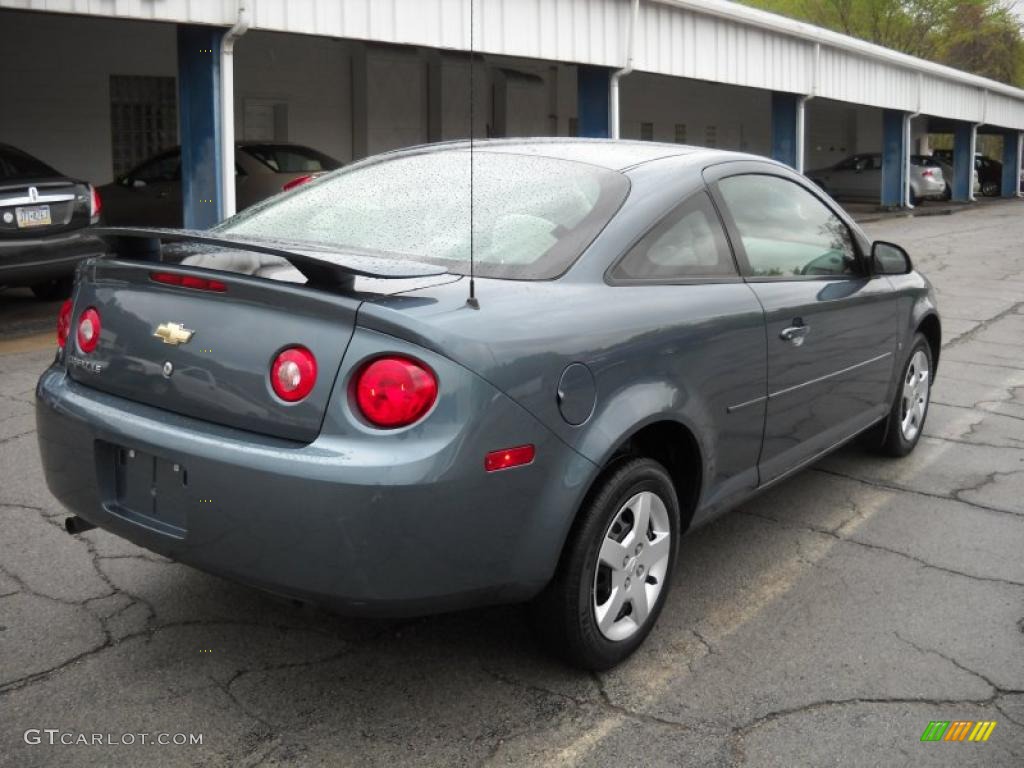 2007 Cobalt LS Coupe - Blue Granite Metallic / Gray photo #2