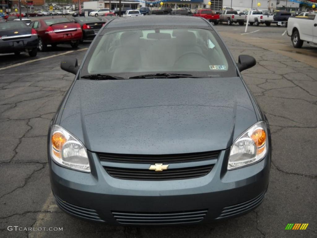 2007 Cobalt LS Coupe - Blue Granite Metallic / Gray photo #19