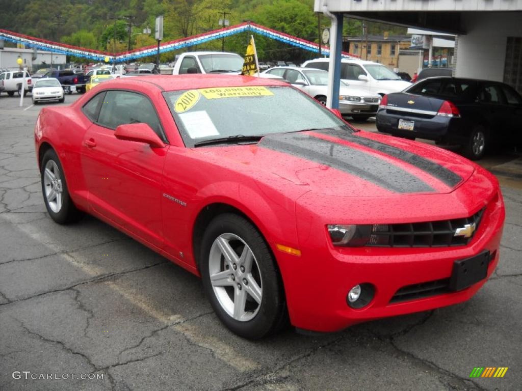 2010 Camaro LT Coupe - Victory Red / Black photo #19