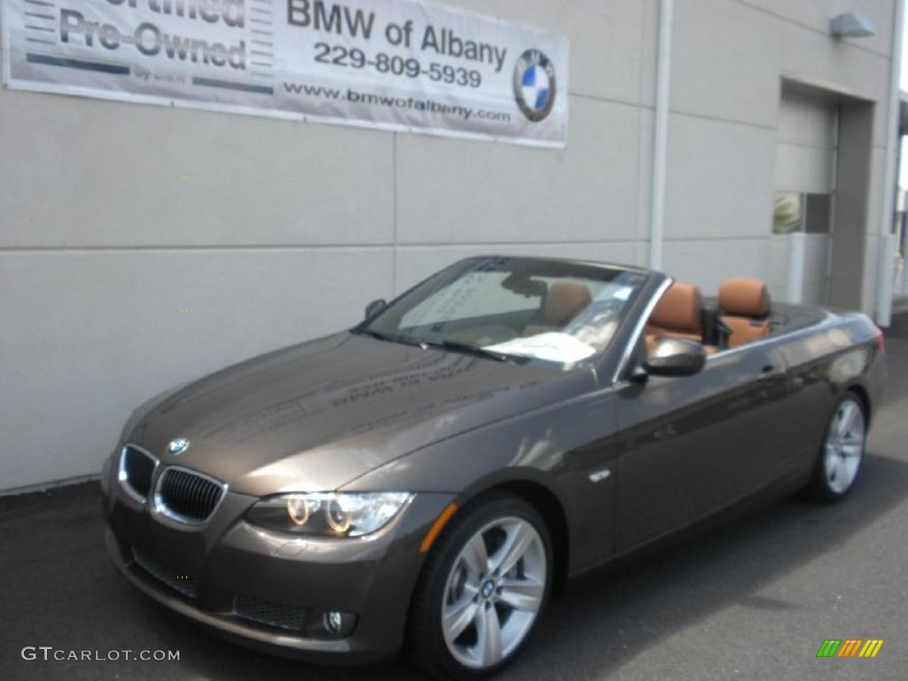 2010 3 Series 335i Convertible - Mojave Brown Metallic / Saddle Brown Dakota Leather photo #2