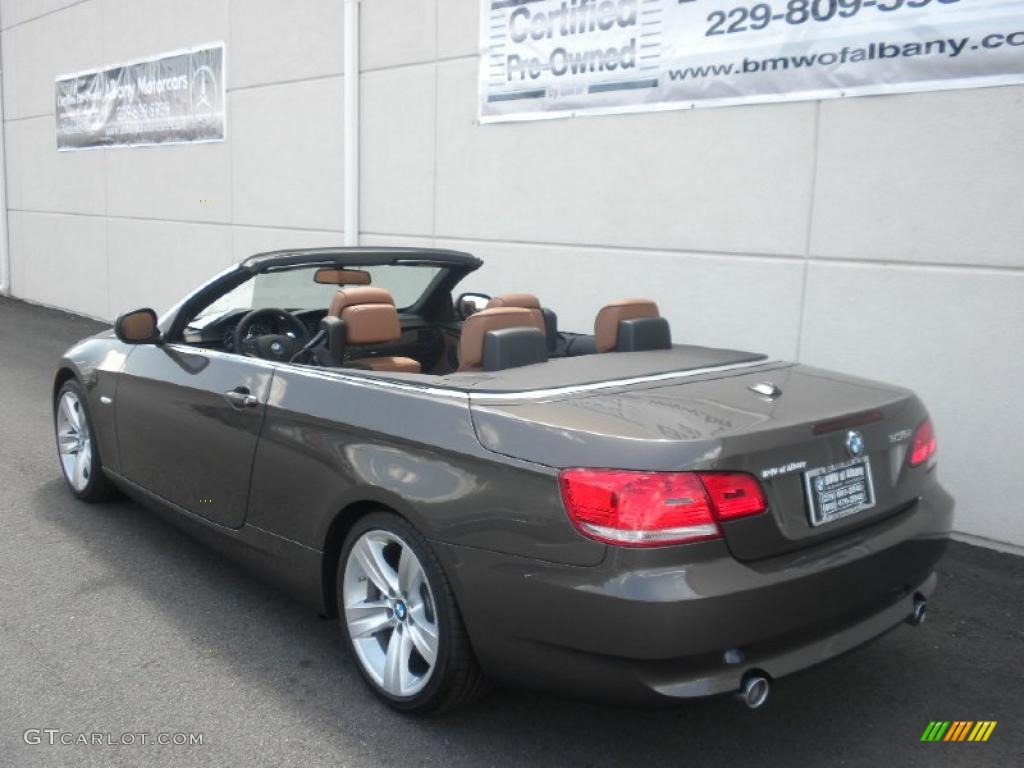 2010 3 Series 335i Convertible - Mojave Brown Metallic / Saddle Brown Dakota Leather photo #3