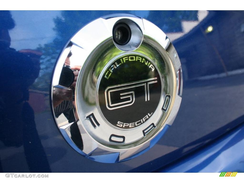 2009 Mustang GT Premium Coupe - Vista Blue Metallic / Black/Dove photo #19