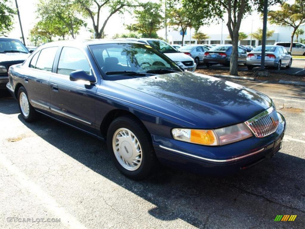 1995 Continental  - Dark Portofino Blue Metallic / Blue photo #1