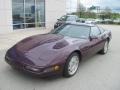 1995 Dark Purple Metallic Chevrolet Corvette Coupe  photo #2