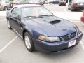2003 True Blue Metallic Ford Mustang V6 Convertible  photo #6