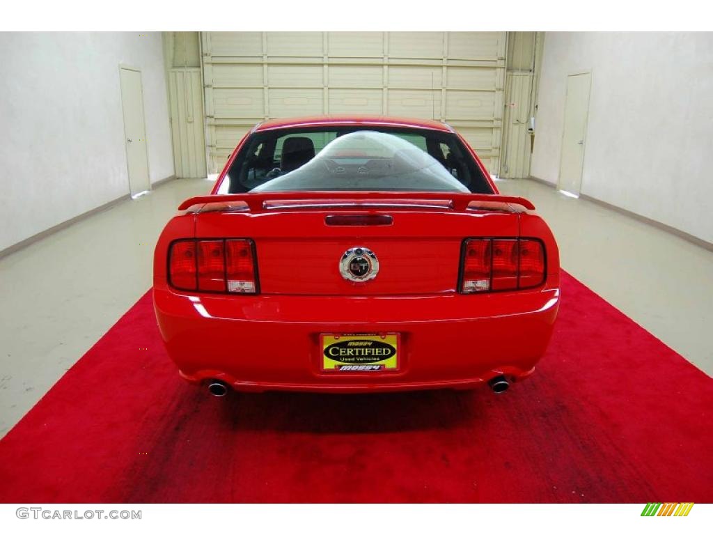 2007 Mustang GT Premium Coupe - Torch Red / Dark Charcoal photo #23