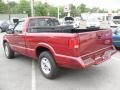 1996 Medium Red Metallic Chevrolet S10 LS Regular Cab 4x4  photo #2