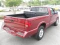 Medium Red Metallic - S10 LS Regular Cab 4x4 Photo No. 4