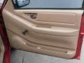 Beige 1996 Chevrolet S10 LS Regular Cab 4x4 Door Panel